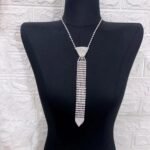 Diamond Necktie Long Choker - Image 5