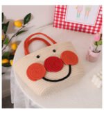 Cute Anpanman Hand-held Cotton Woven Bag - Image 4