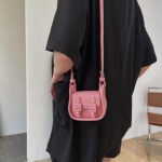 Patchwork New Retro Casual Styles Ladies Trendy Bags - Image 4